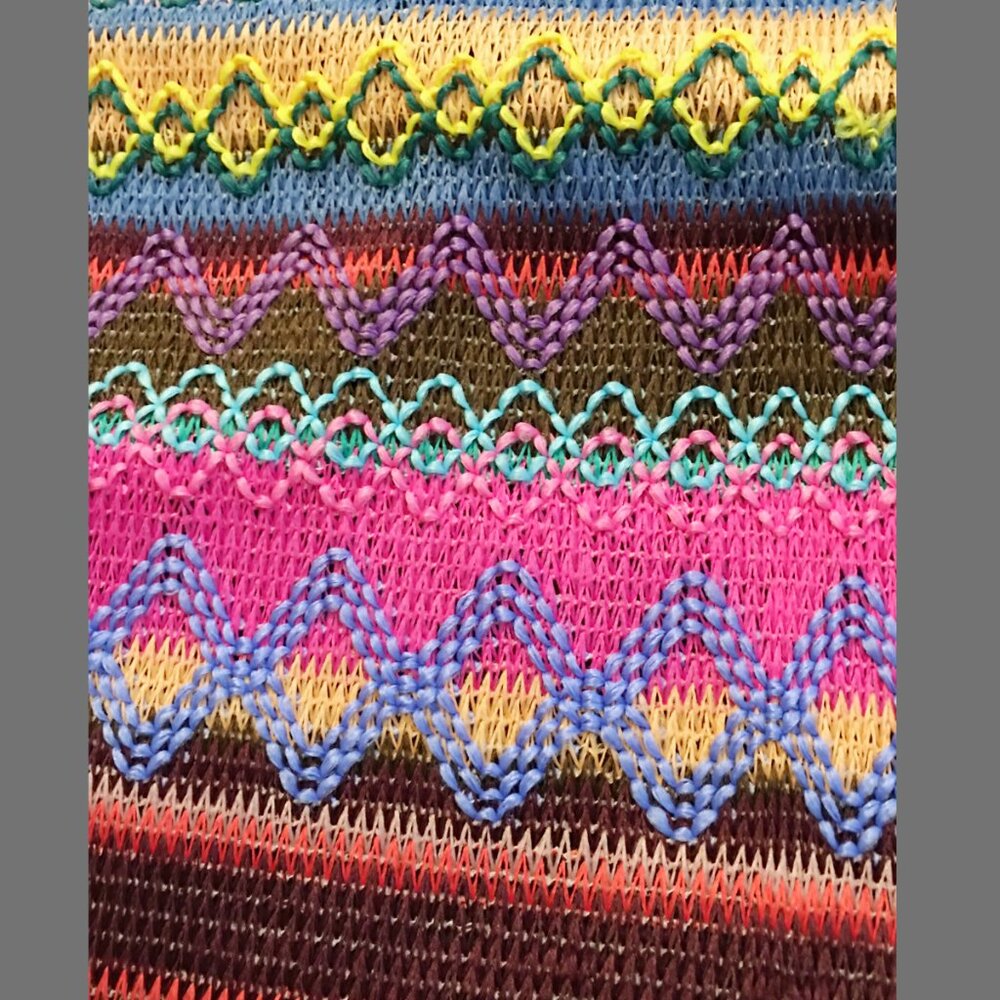 ESTAM Multicolor Knit Dress, Sz S - Picture 9 of 9
